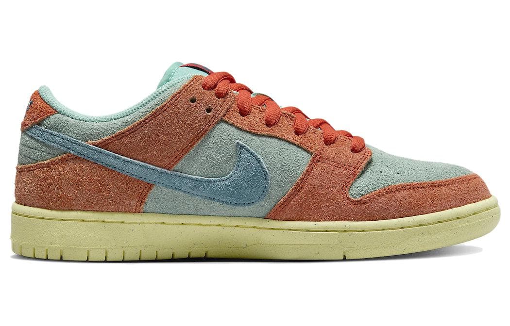 Кроссовки Nike Dunk SB "Orange and Emerald Rise" — фото 2