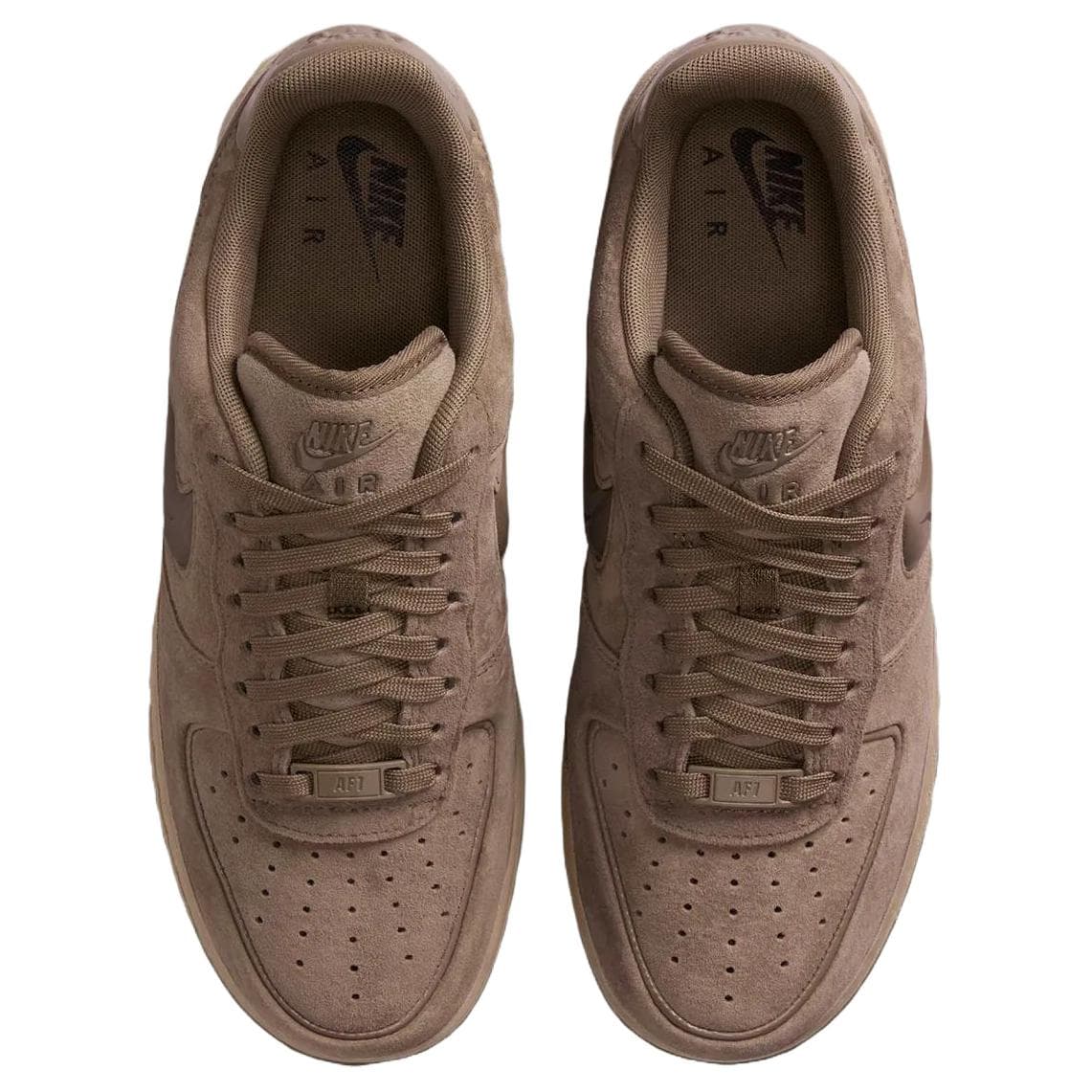 Кроссовки Nike Air Force 1 Классический и Универсальный Низкий Топ Скейтборд Кроссовки Женские Коричневый - изображение 4