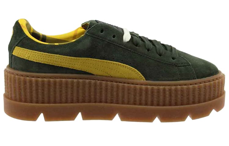Кроссовки PUMA Rihanna Fenty Cleated Creeper Suede Green - изображение 2