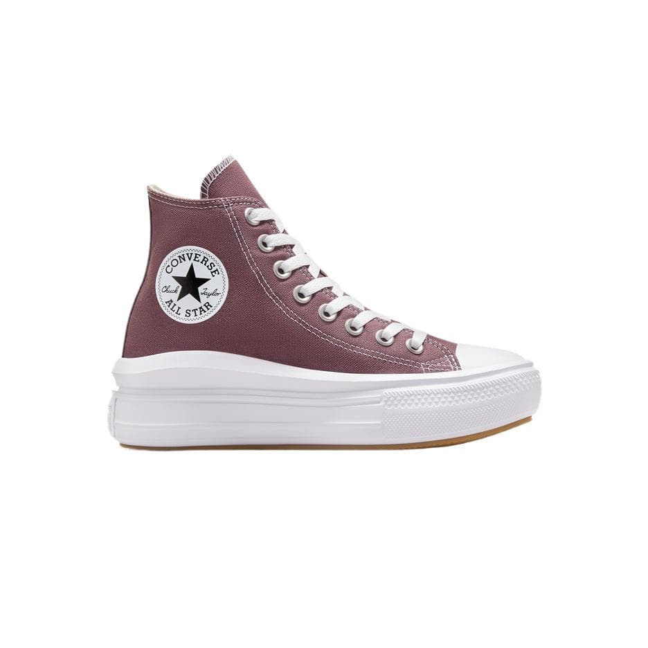Кроссовки Converse All Star Move Удобный Противоскользящий Хай-топы Повседневная обувь для скейтборда Женский Коричневый - изображение 2
