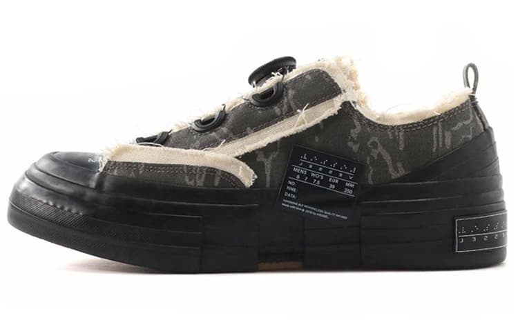 Кроссовки xVESSEL Yamamoto Low Black Brown - изображение 1