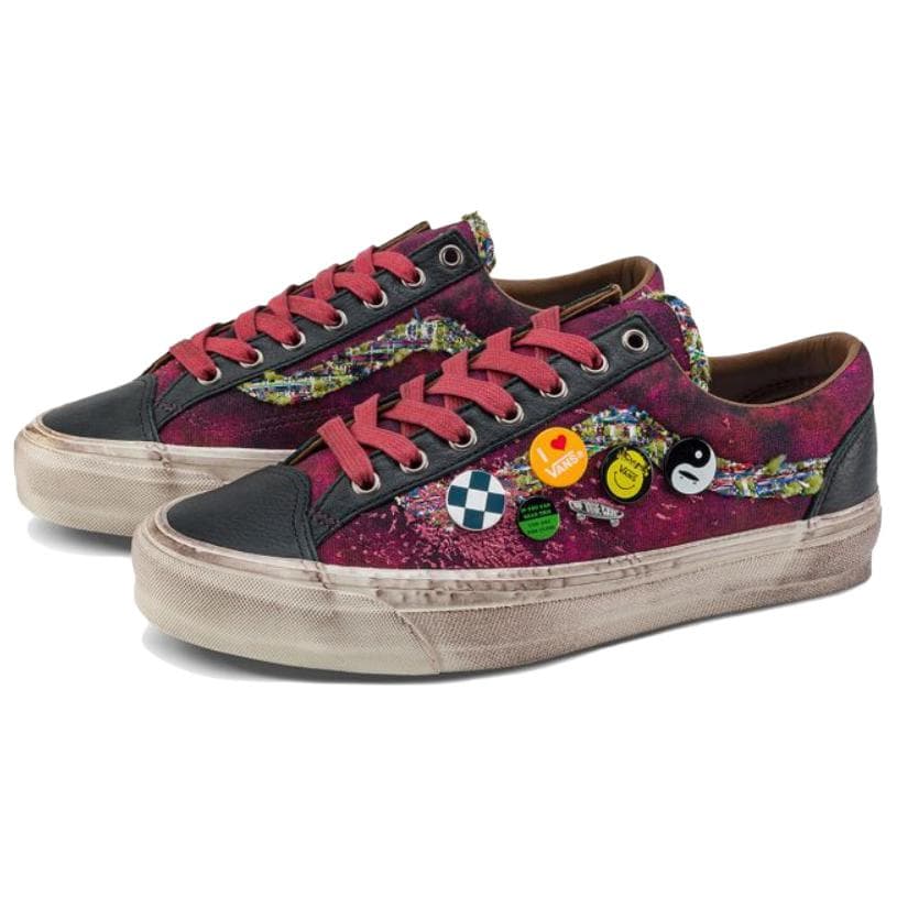 Кроссовки Vans Old Skool 36 LX Burgundy - изображение 2