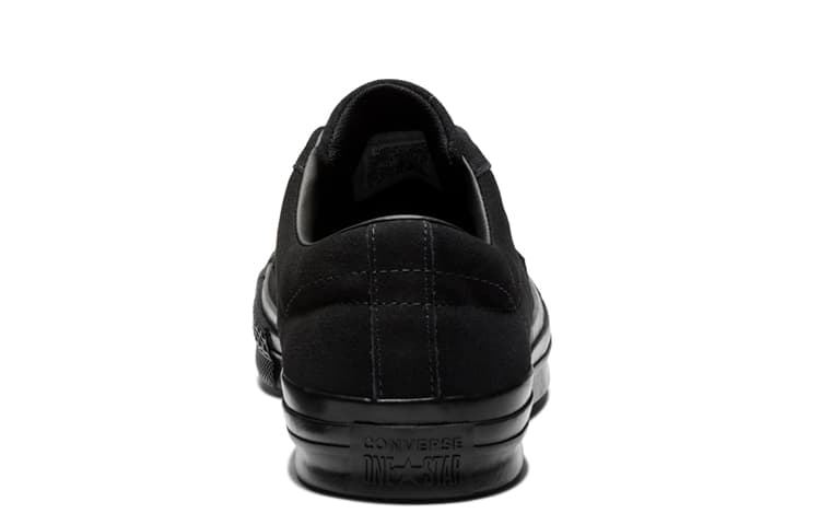 Кроссовки Converse One Star Suede Triple Black Low Top - изображение 5