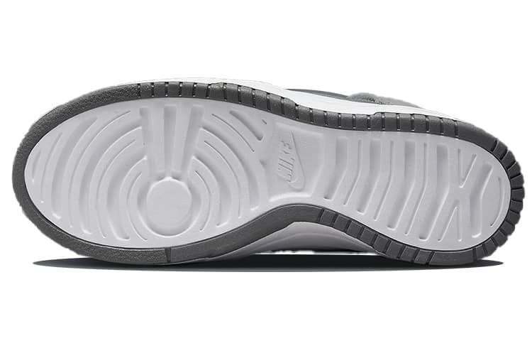 Кроссовки Nike Dunk Up High Grey White — фото 6