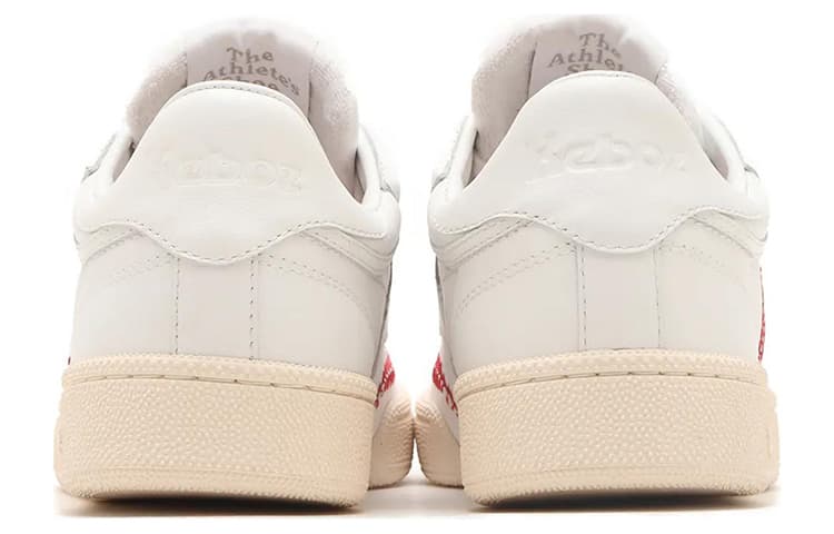 Кроссовки Reebok x ATMOS X KEBOZ 85 Удобные с амортизацией износостойкие низкие кроссовки для скейтбординга Мужские Белый Красный - изображение 5