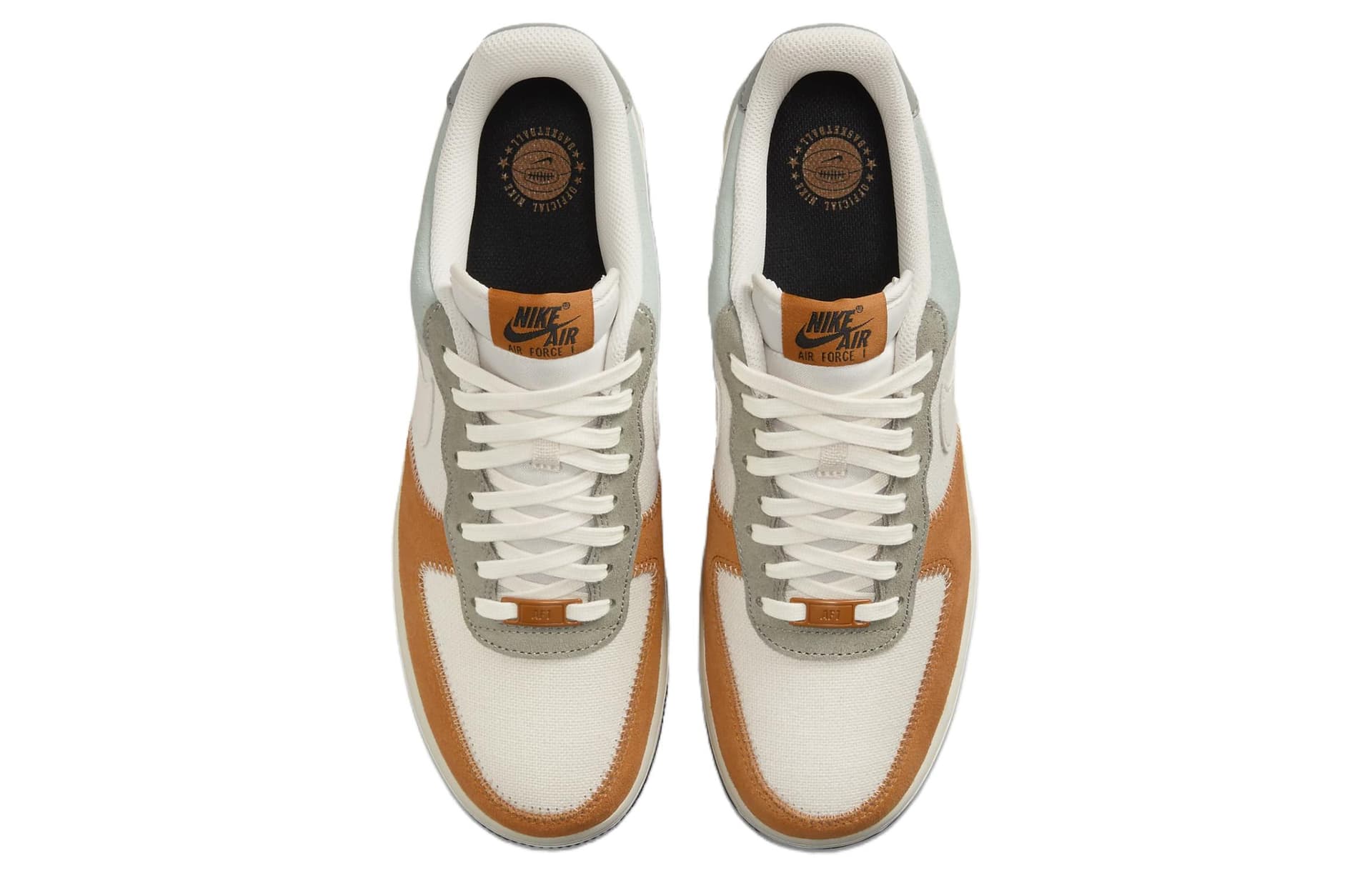 Кроссовки Nike Air Force 1 '07 LV8 White Brown — фото 4