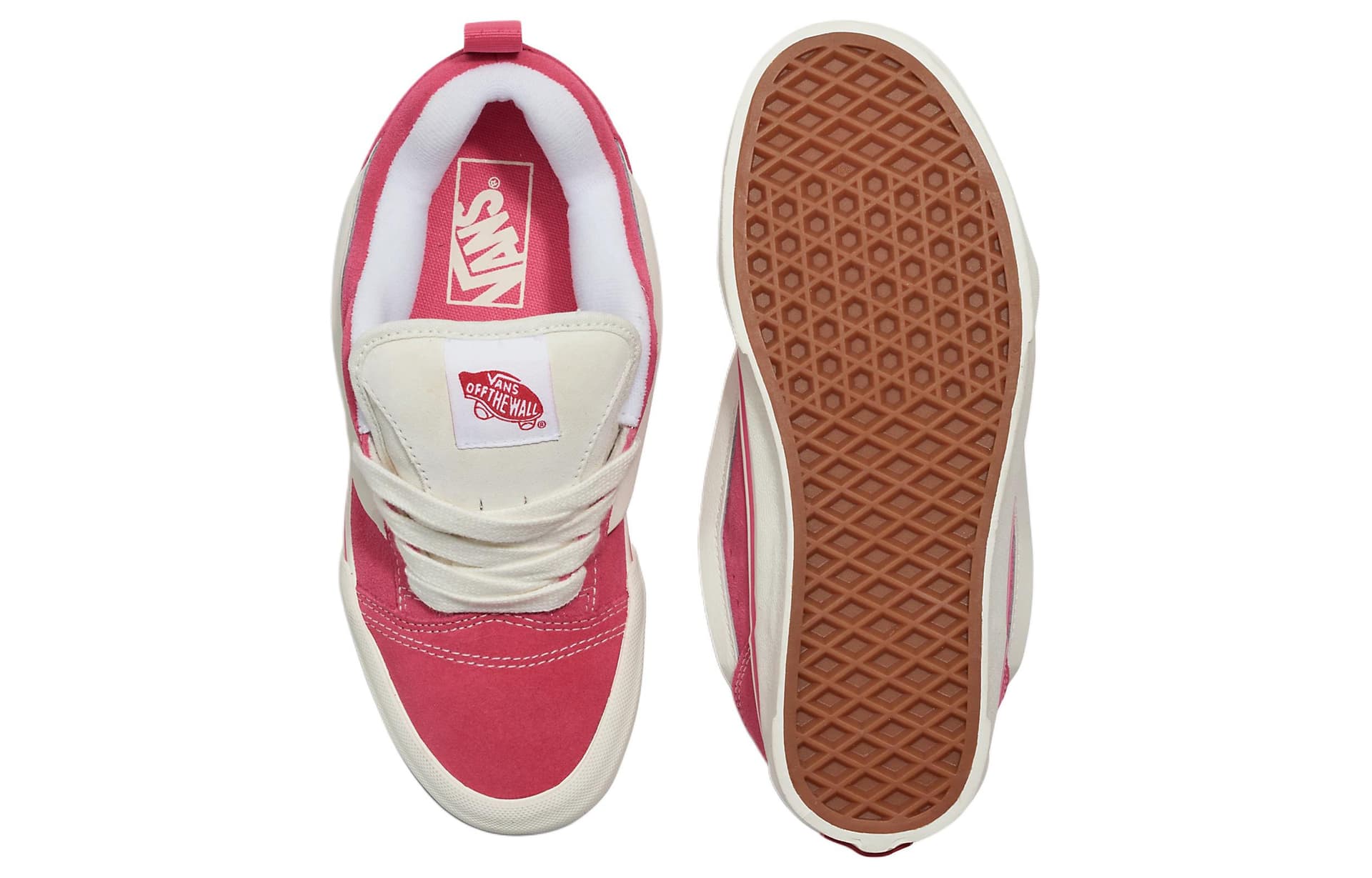 Кроссовки Vans Knu Skool Red - изображение 4