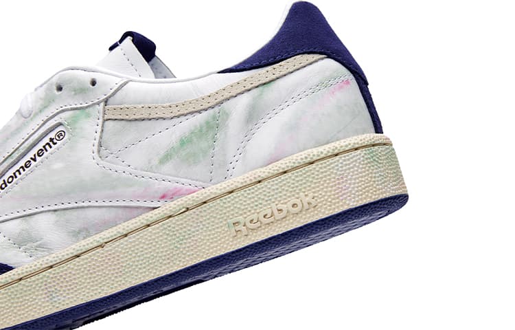 Кроссовки RANDOMEVENT x Reebok Club C 85 White Blue - изображение 7