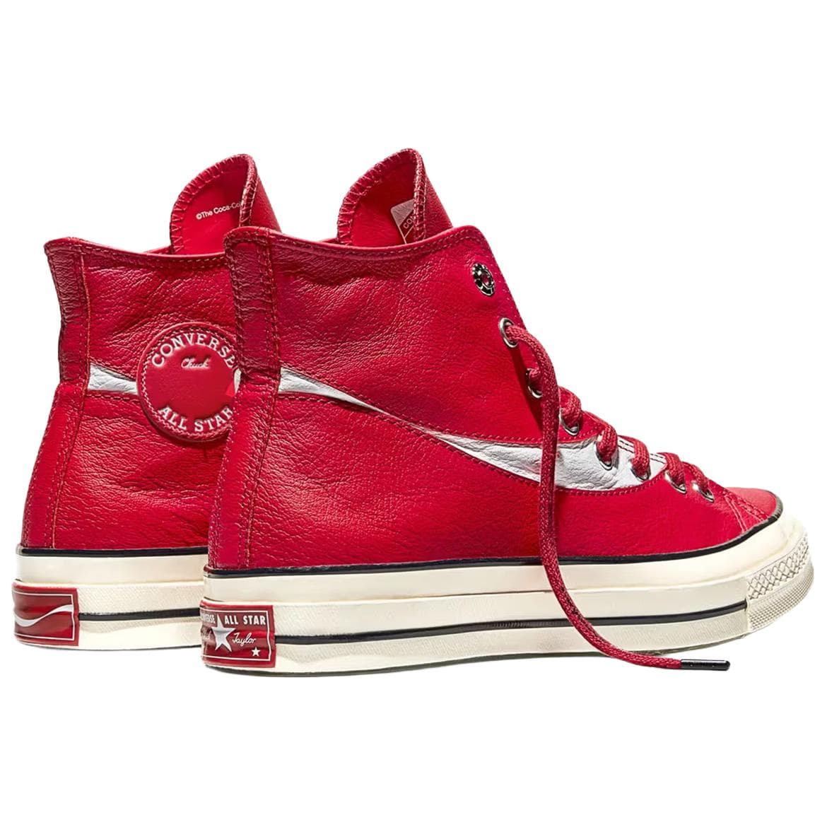Кроссовки Coca-Cola x Converse Chuck 70 High Red - изображение 4