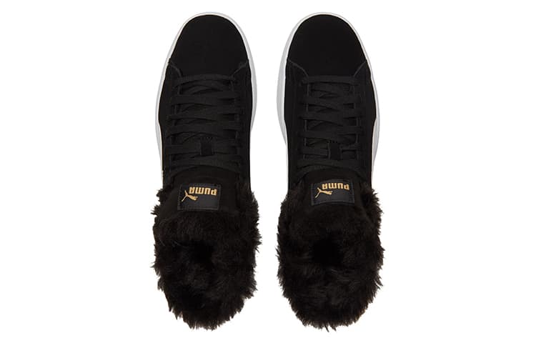 Кроссовки PUMA Smash V2 Mid Black - изображение 4