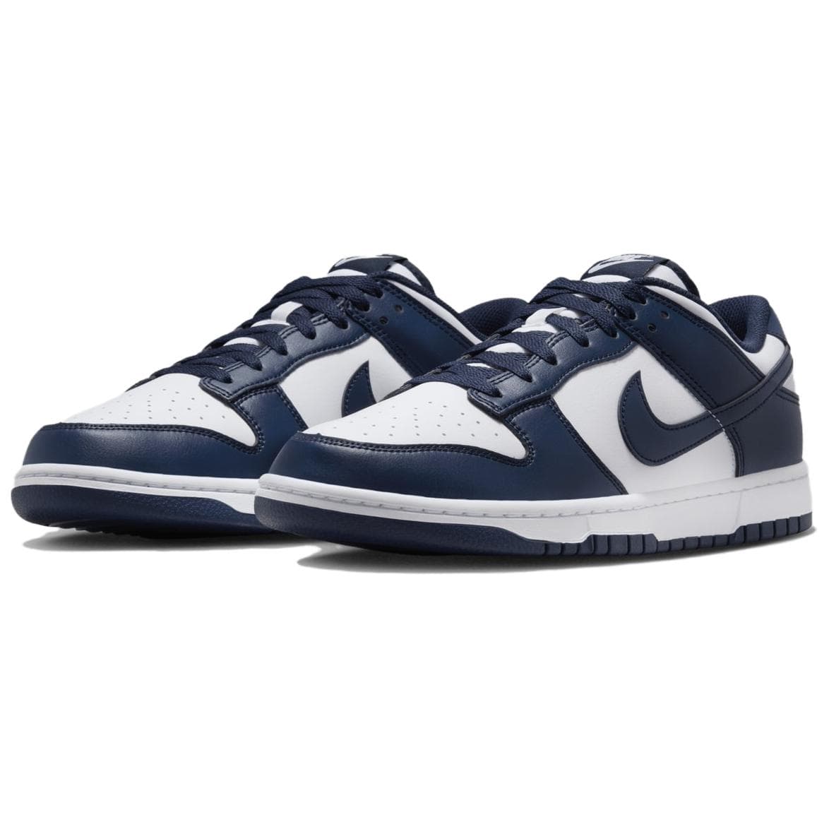 Кроссовки NIKE DUNK Противоскользящая устойчивая к истиранию низкий верх обувь для скейтбординга унисекс белый и синий - изображение 3