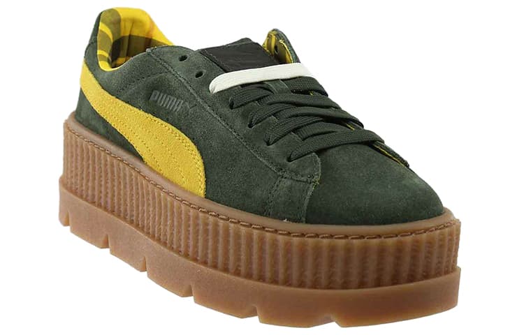 Кроссовки PUMA Rihanna Fenty Cleated Creeper Suede Green - изображение 3