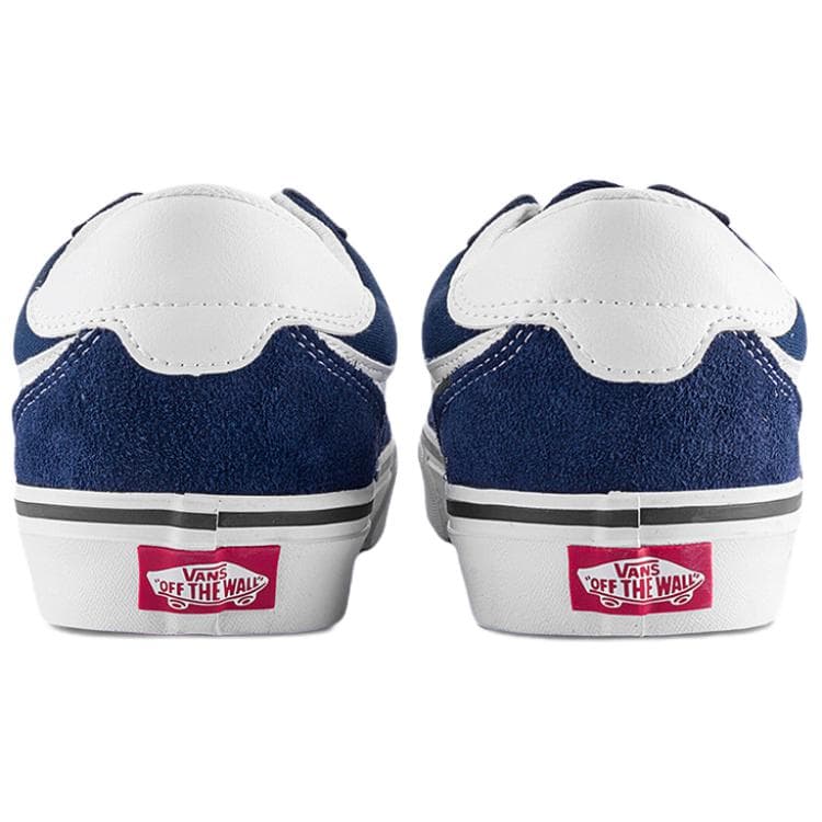 Кроссовки Vans Brooklyn LS Устойчивая к истиранию низкая скейтбордическая обувь для мужчин синяя - изображение 5