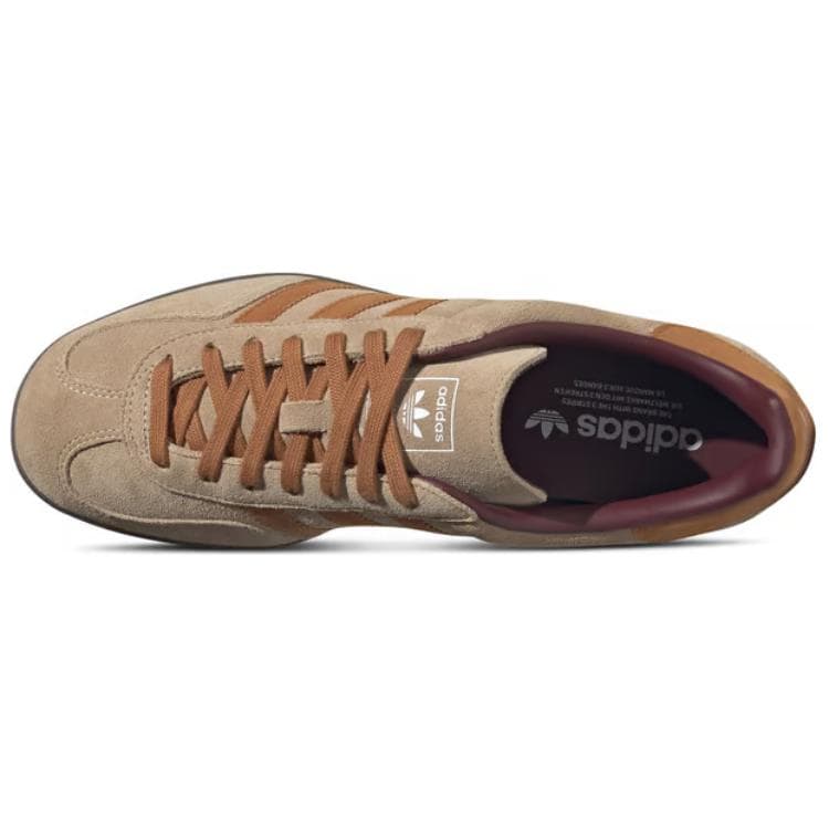 Кроссовки adidas Gazelle Indoor Brown Grey - изображение 5