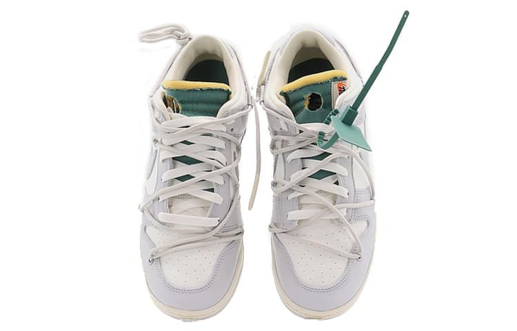 Кроссовки OFF-WHITE x Nike Dunk Low "The 50" NO.42 — фото 4