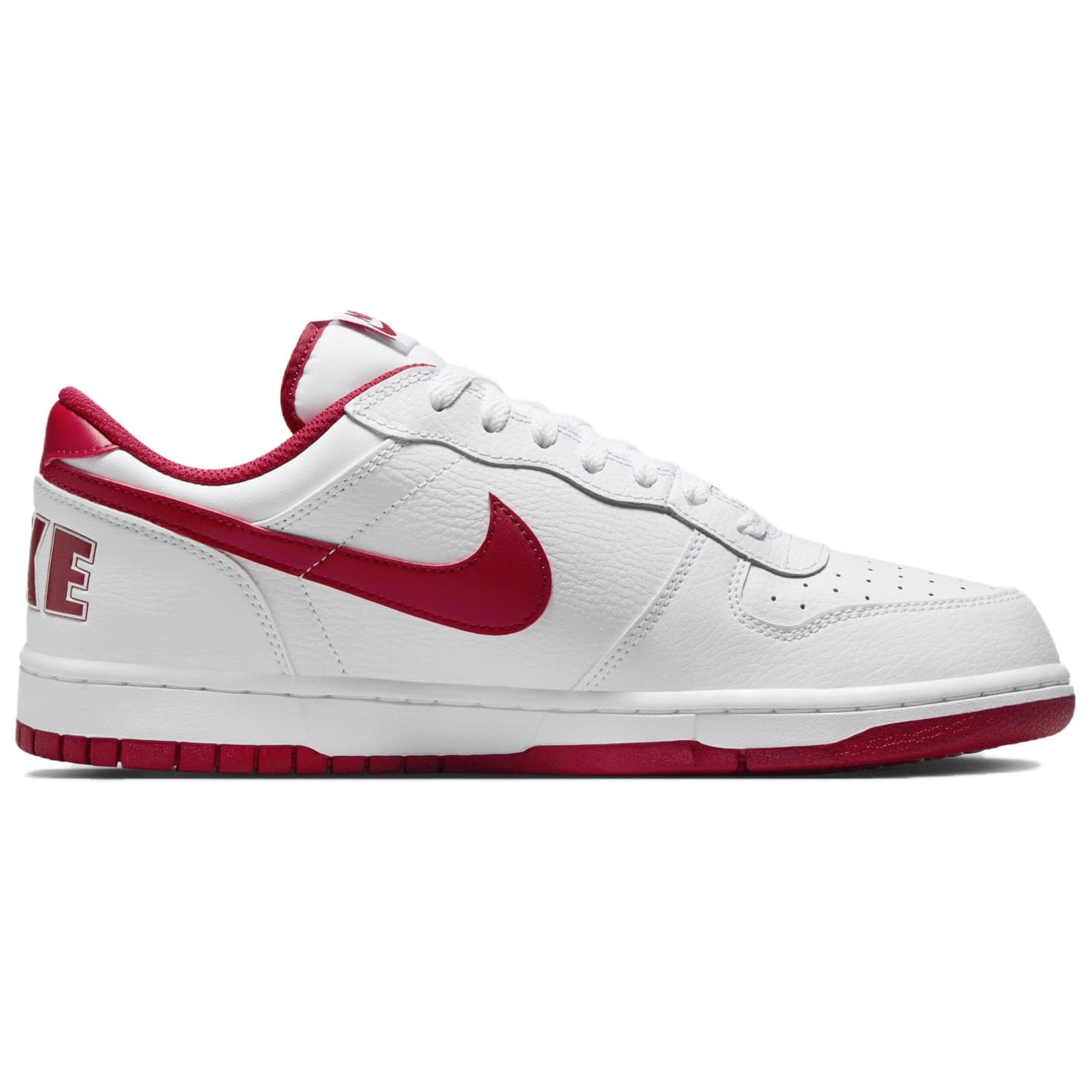 Кроссовки Nike Big Nike Low White Red - изображение 2