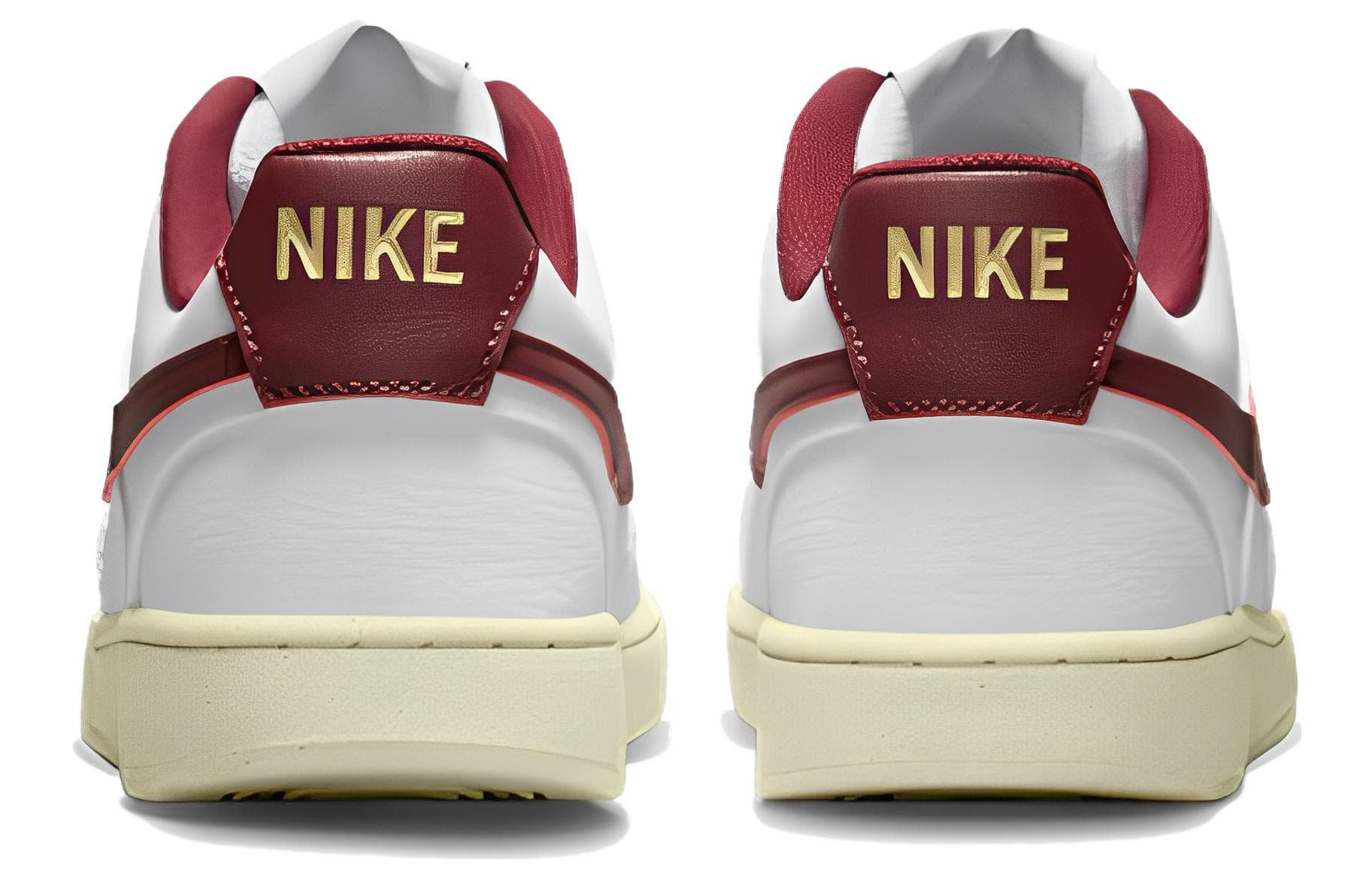 Кроссовки Nike Court Vision Low White Red Gold - изображение 4