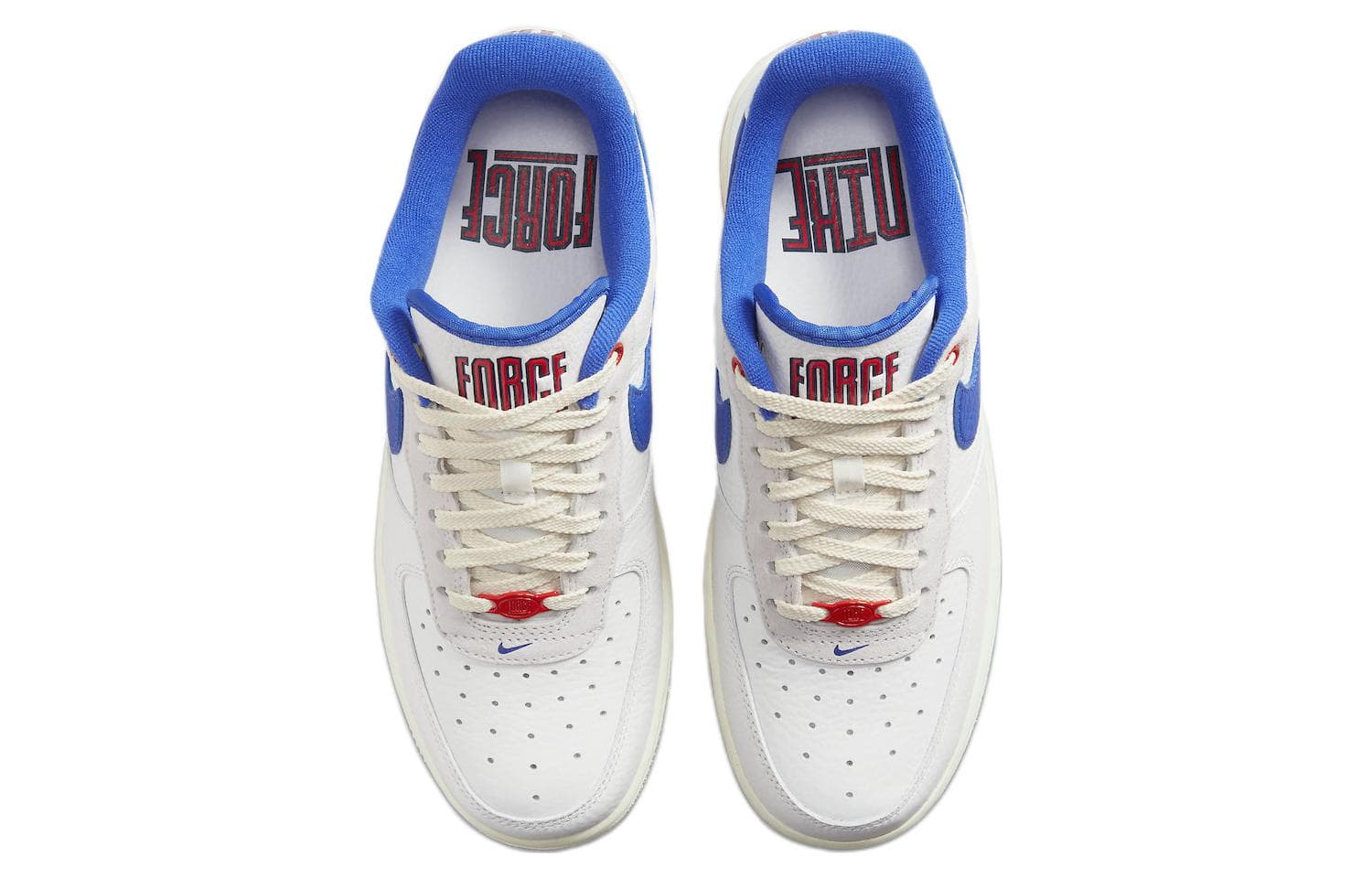 Кроссовки Nike Air Force 1 Low "University Blue and Summit White" — фото 4