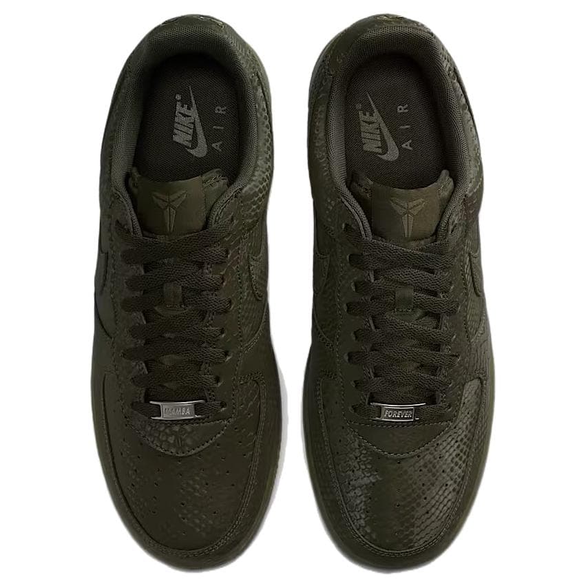 Кроссовки Nike Air Force 1 Low Топ Скейтборд Кроссовки Мужские Зеленые - изображение 4