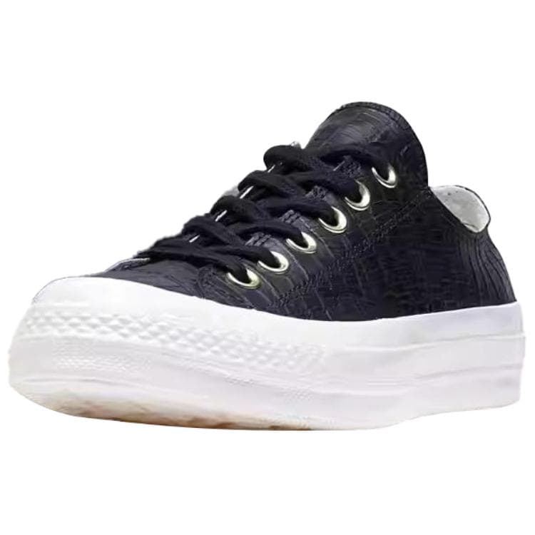 Кроссовки Converse All Star Унисекс Повседневная обувь для скейтборда Лоу-топы Противоскользящая износостойкая Черный - изображение 1