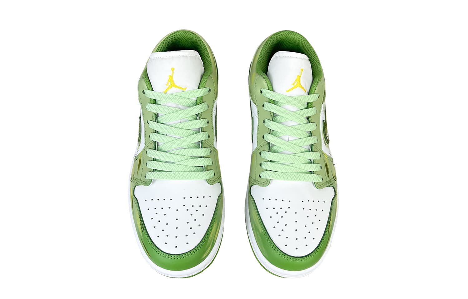 Кроссовки Jordan Air Jordan 1 Low Custom Green - изображение 4