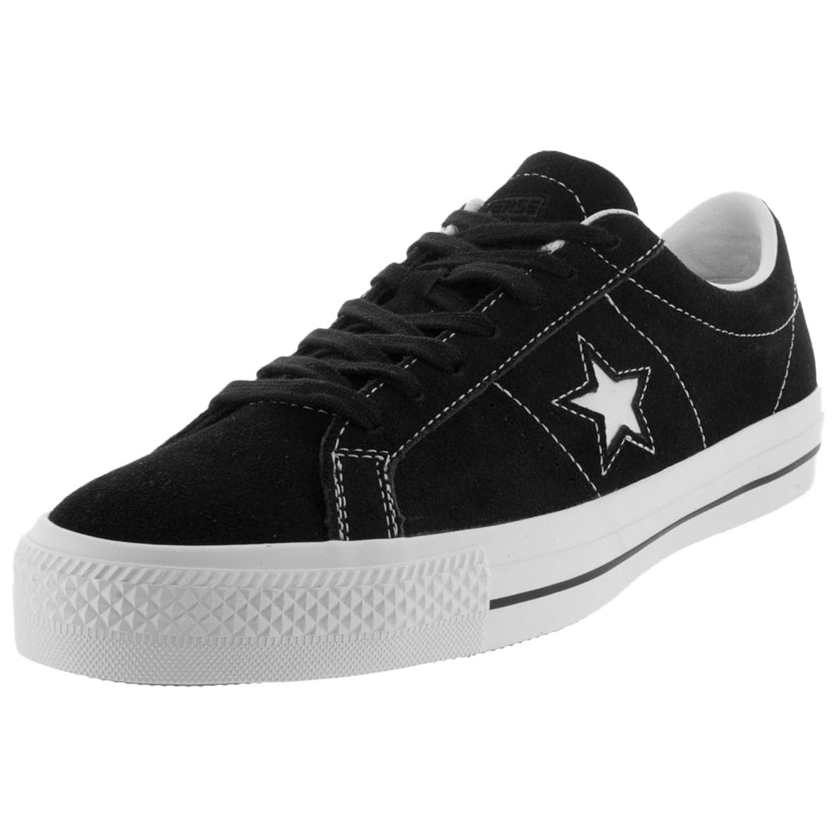 Кроссовки Converse One Star Pro Повседневная обувь для скейтборда Лоу-топы Мужской Черный - изображение 4