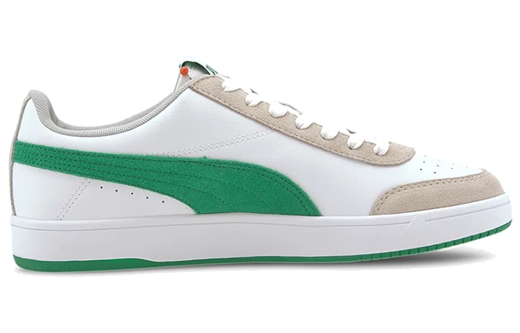 Кроссовки PUMA Court Legend Lo White Green Brown - изображение 2