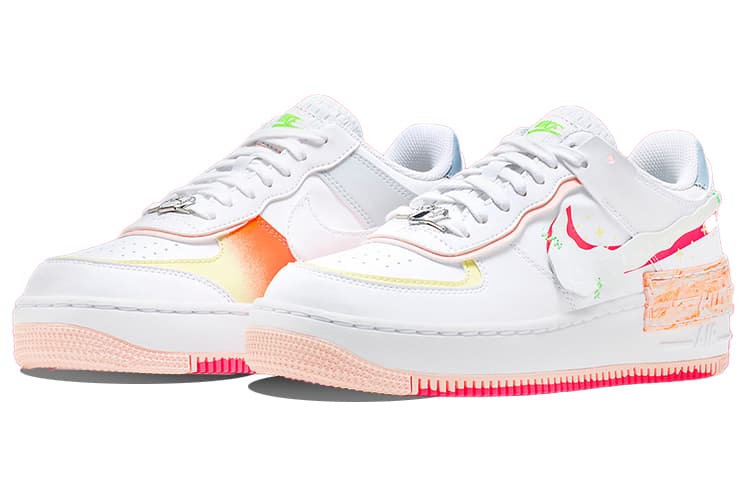 Кроссовки Nike Air Force 1 Low Shadow White - изображение 3