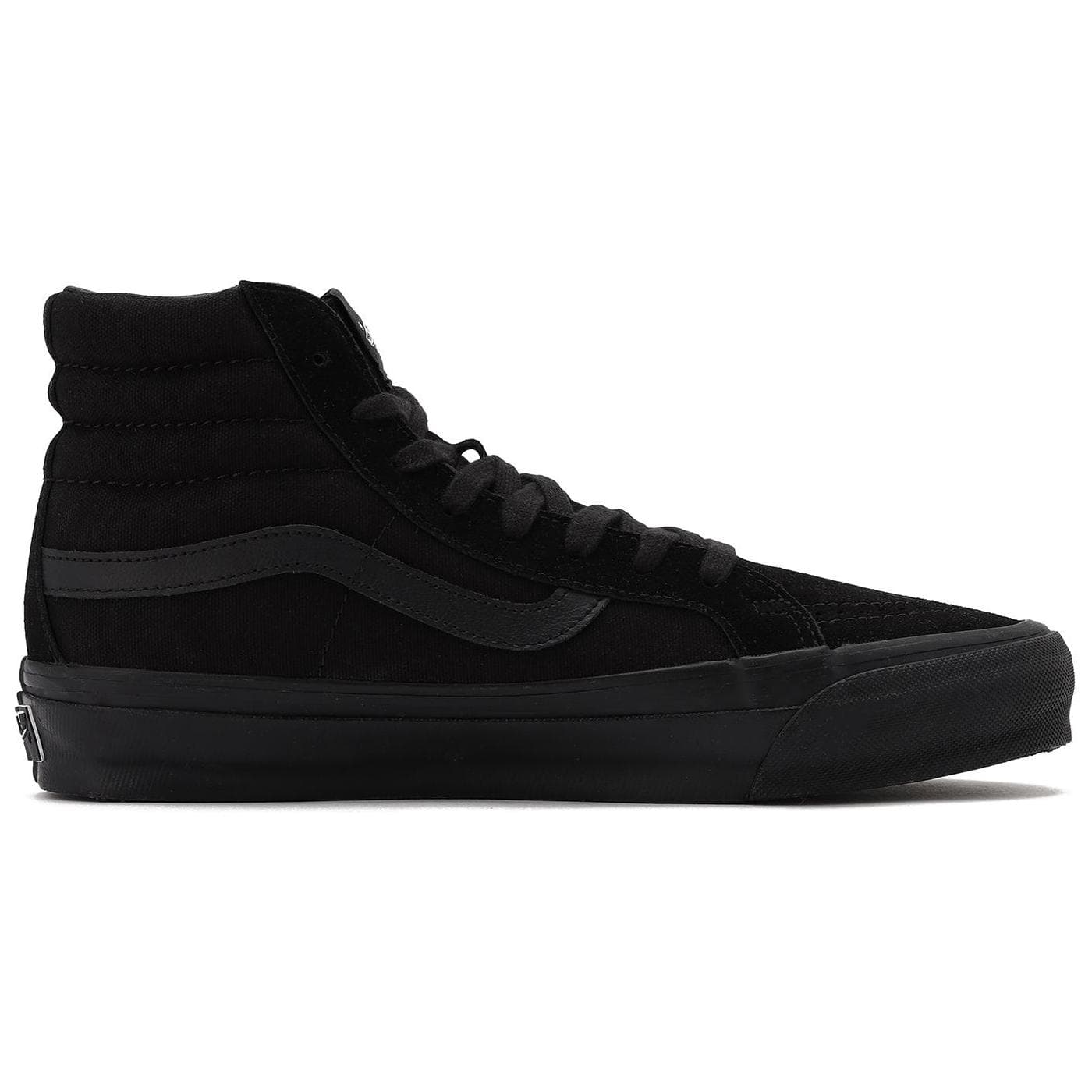 Кроссовки Vans SK8 HI Устойчивые к истиранию Высокие Кроссовки для скейтбординга Мужские Черные - изображение 2