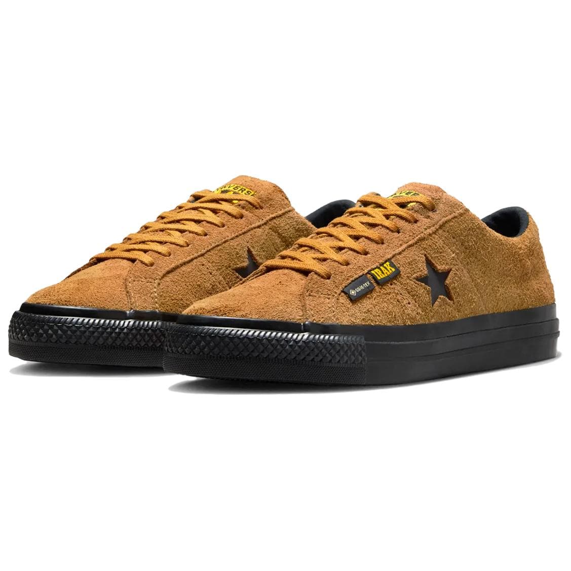 Кроссовки IRAK x Converse Cons One Star противоскользящие устойчивые к истиранию низкие кеды для скейтбординга унисекс коричневые - изображение 3