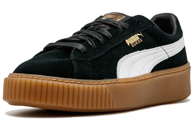 Кроссовки PUMA Basket Platform Suede Black - изображение 2