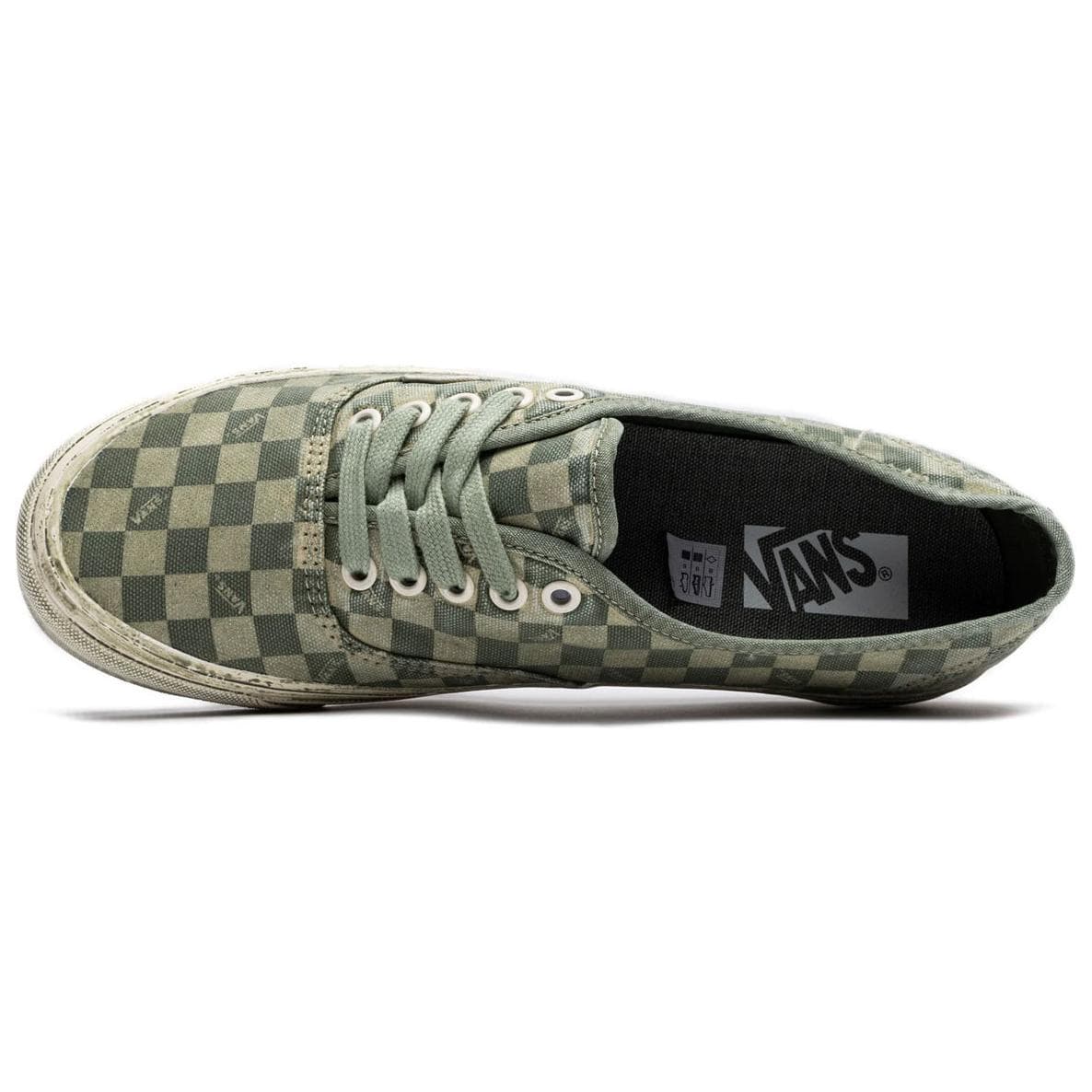 Кроссовки Vans Lx Authentic Reissue 44 Low Топ Скейтборд Кроссовки Мужские Зеленые - изображение 4