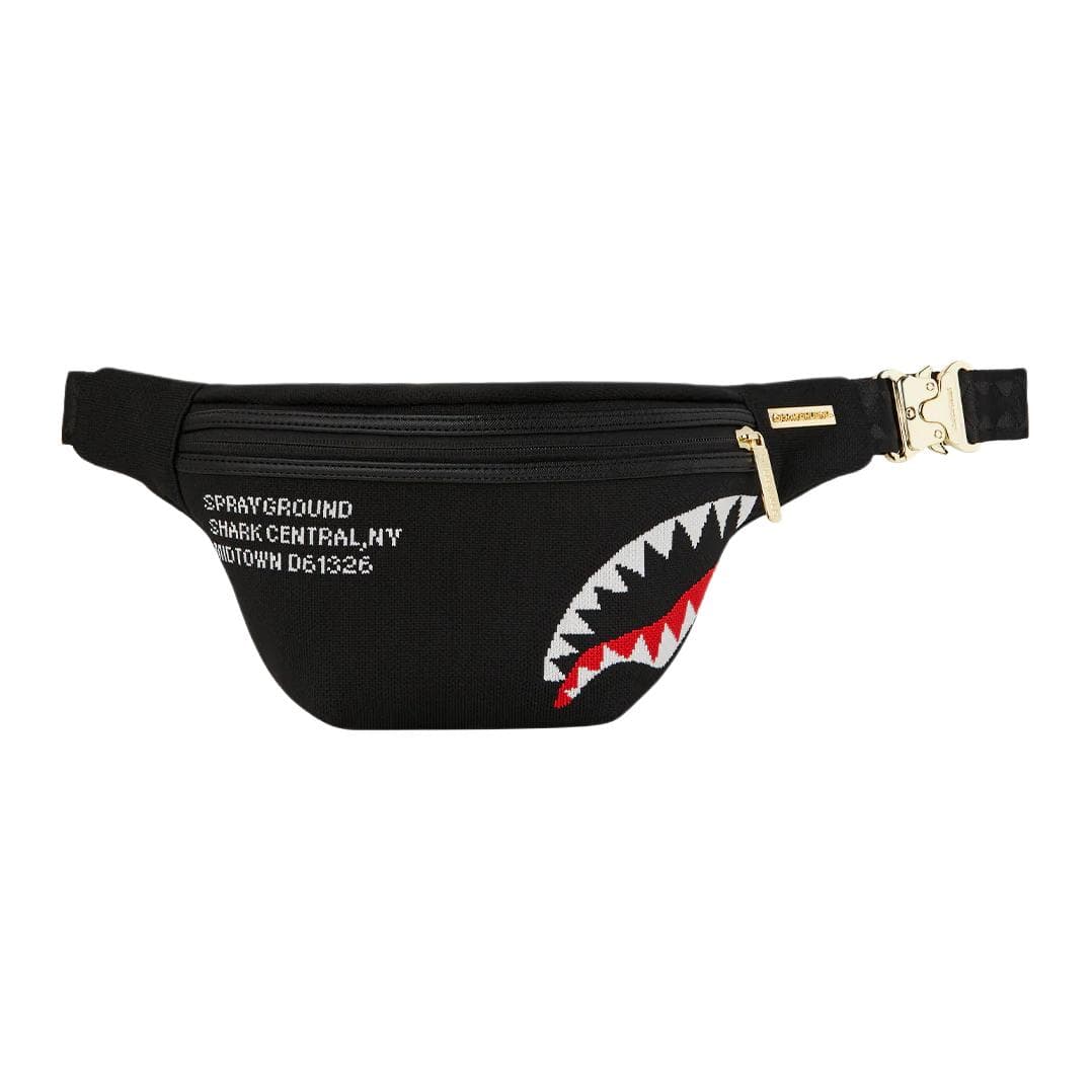 Поясная сумка SPRAYGROUND Искусственная кожа Поясная сумка (бандана) Унисекс Черный - изображение 2