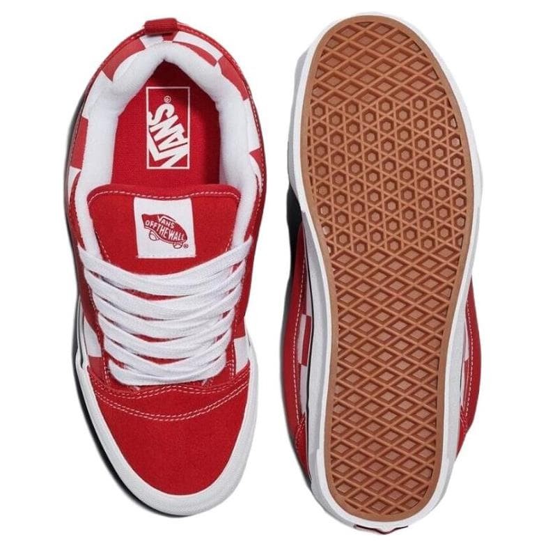 Кроссовки Vans Knu Skool Red - изображение 5