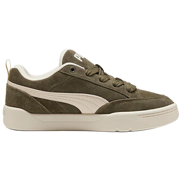 Кроссовки PUMA Park Lifestyle Износостойкая Дышащая Низкая Обувь для Скейтбординга Мужская Оливково-Зеленая - изображение 2