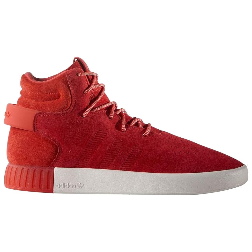 Кроссовки Adidas Originals Tubular Invader High Топ Скейтборд Обувь Мужская Красная - изображение 2