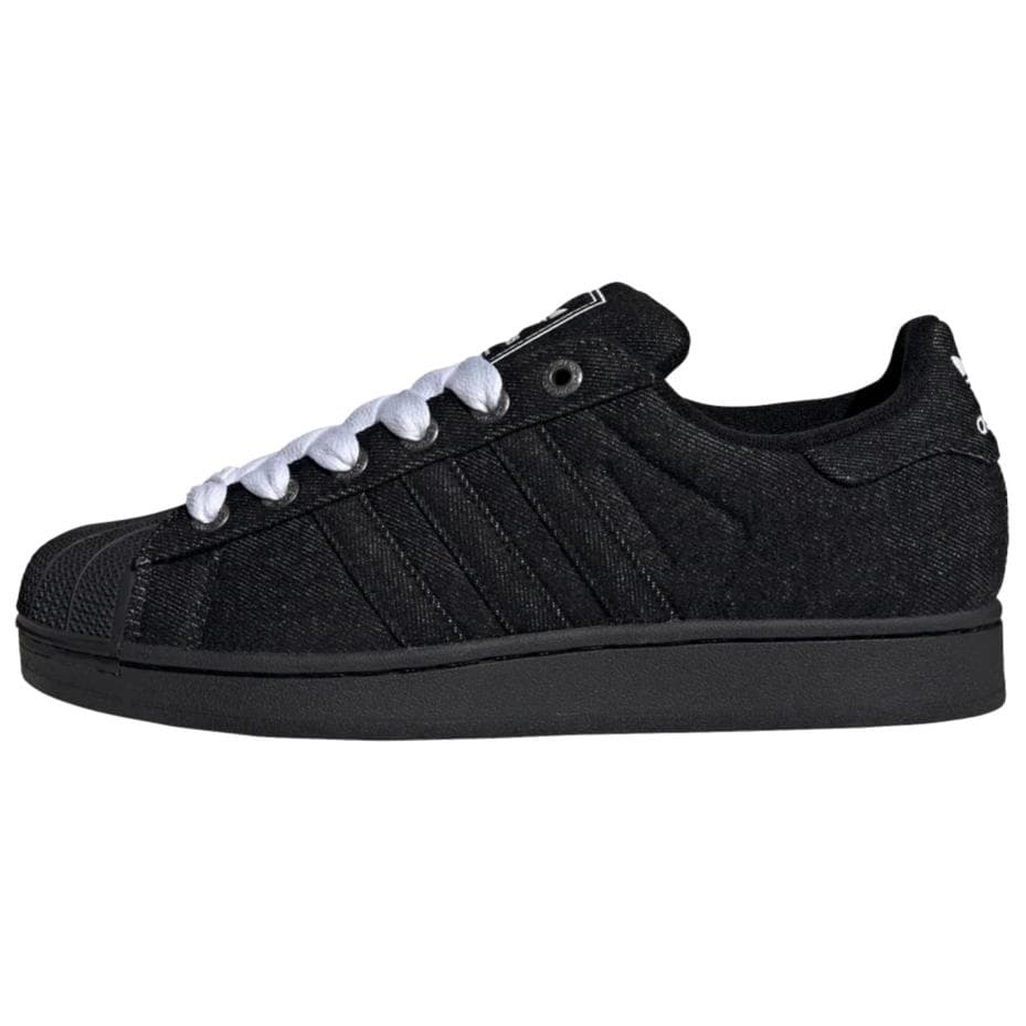 Кроссовки Adidas Originals Superstar 2 Текстиль Резина Низкие Кроссовки для скейтбординга Унисекс Черно-белые - изображение 1