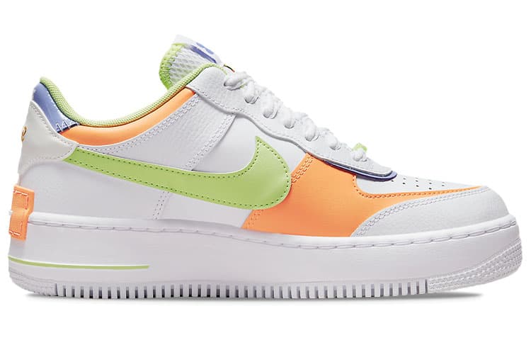 Кроссовки Nike Air Force 1 Shadow White Orange - изображение 3