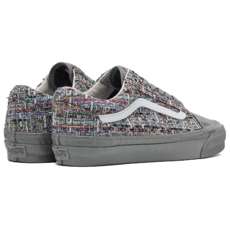 Кроссовки Vans Old Skool Low Топ Скейтборд Обувь Унисекс Серый - изображение 4
