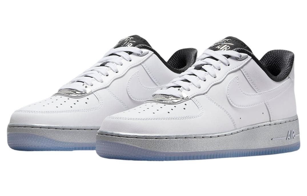 Кроссовки Nike Air Force 1 Low "White Chrome" — фото 3