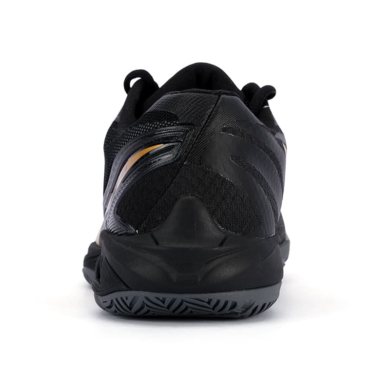 Кроссовки для бадминтона Mizuno CLAW EAGLE CLAW 4 Синтетическая кожа амортизация износостойкая обувь для бадминтона унисекс черный золотой - изображение 3