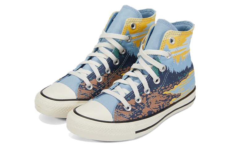 Кроссовки Converse Chuck Taylor High Top Ocean Blue — фото 3