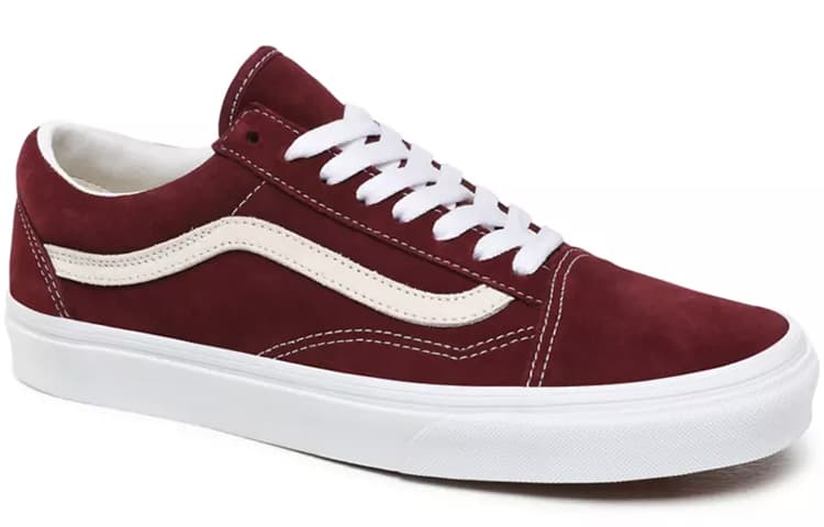 Кроссовки Vans Old Skool Burgundy - изображение 3