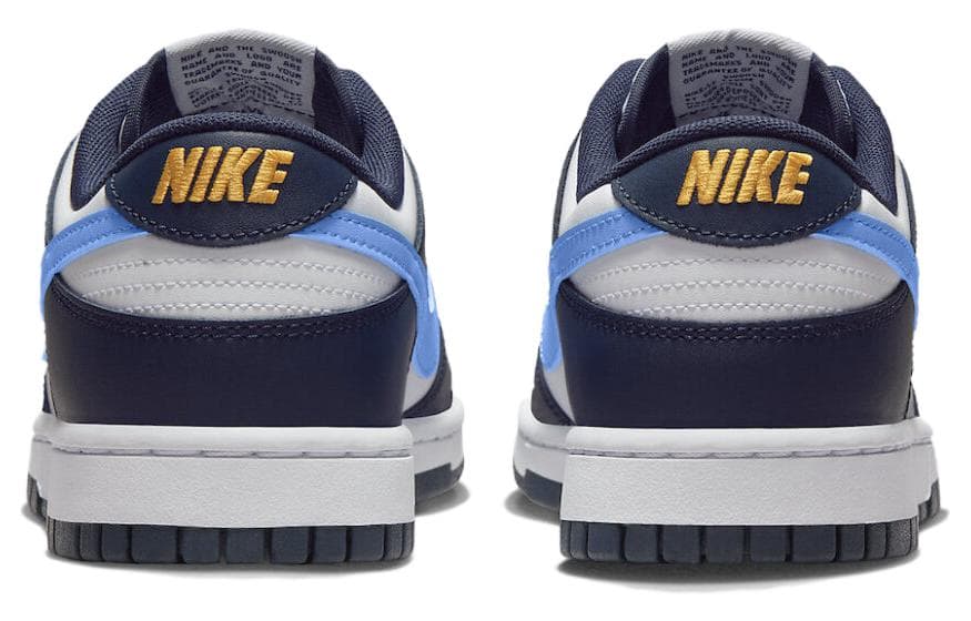 Кроссовки Nike Dunk Low Black White Blue - изображение 5