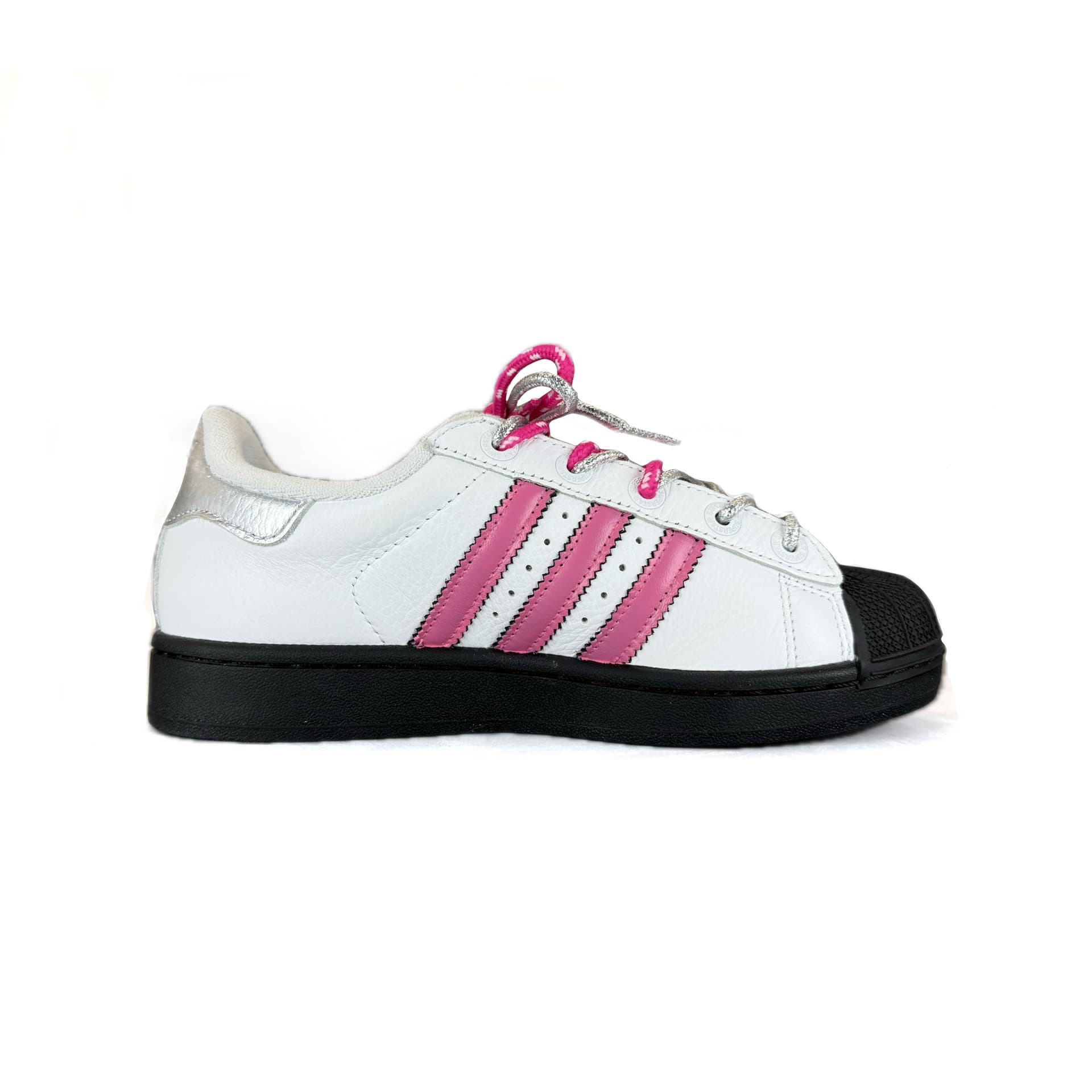 Кроссовки adidas Originals Superstar 2 Pink Silver - изображение 2