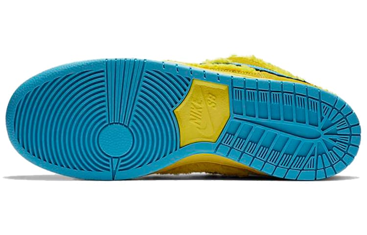 Кроссовки Grateful Dead x Nike Dunk SB Pro "Opti Yellow" - изображение 6