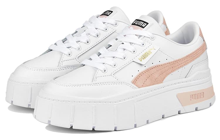 Кроссовки PUMA Mayze Stack Wns White Pink - изображение 3
