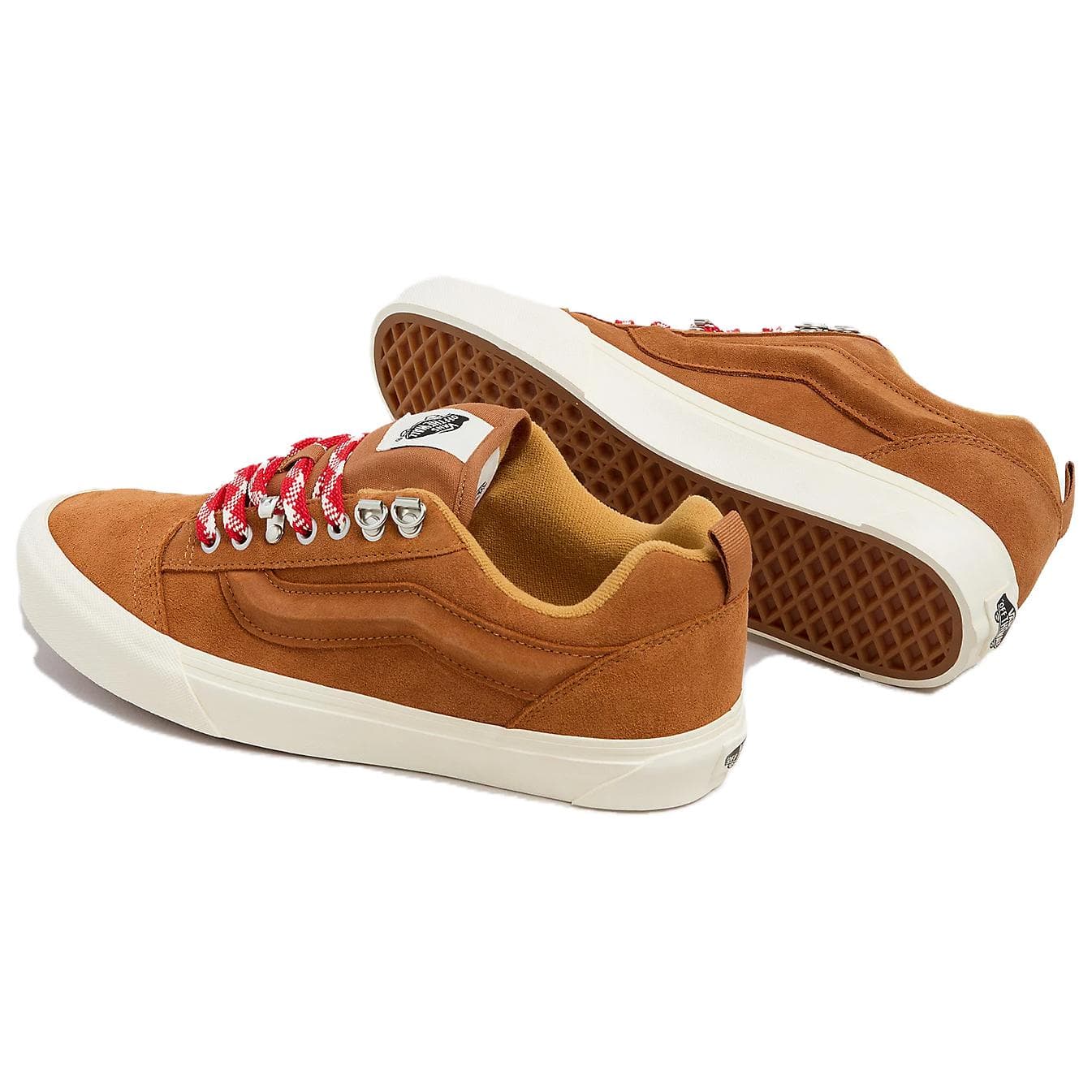 Кроссовки Vans Knu Skool Low Топ Скейтборд Обувь Женская Коричневая - изображение 4