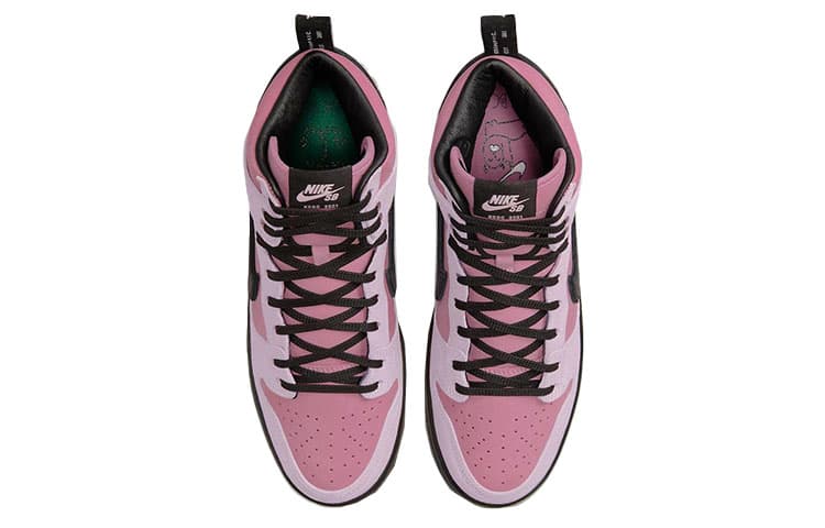 Кроссовки KCDC x Nike Dunk SB Pro QS Pink Black — фото 4