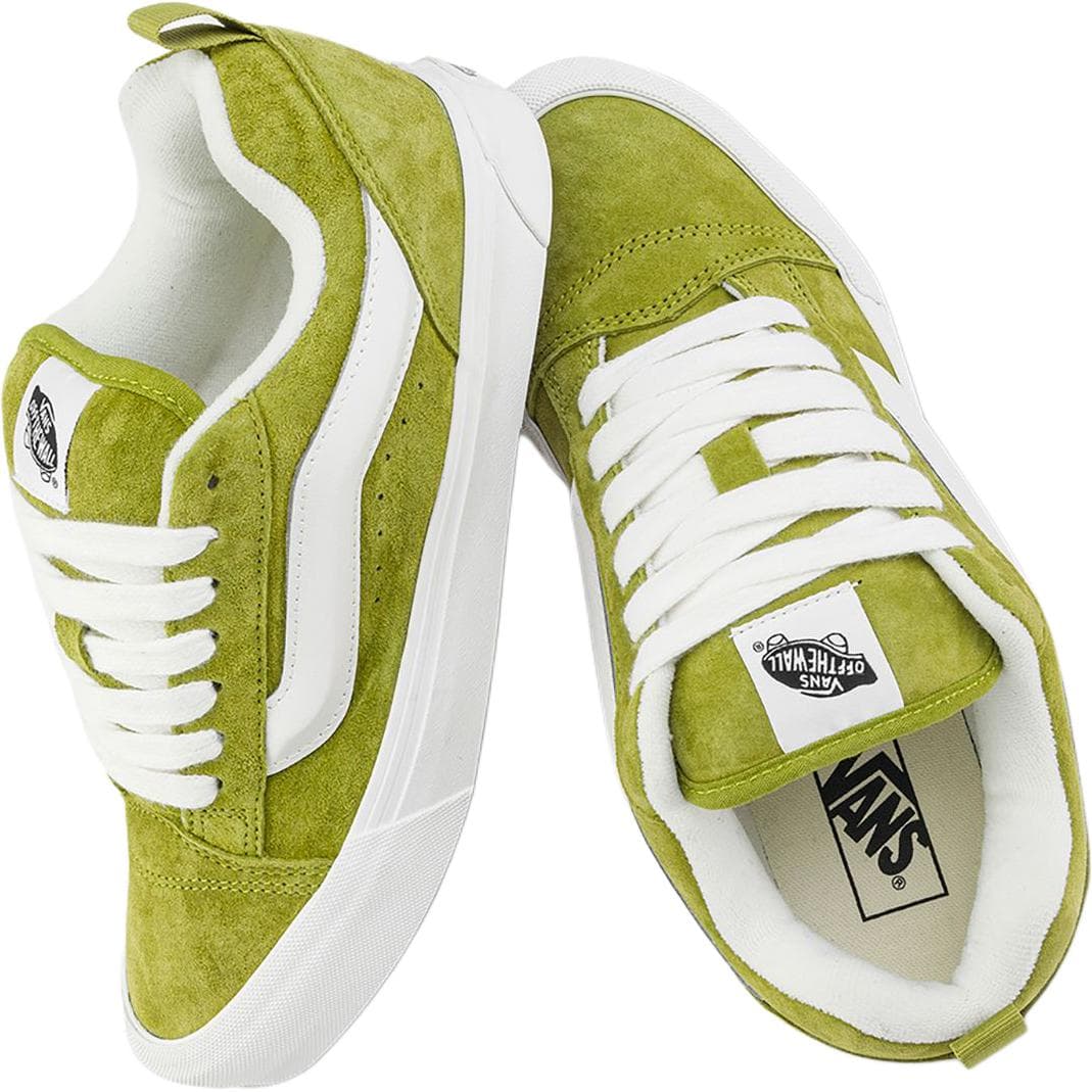 Кроссовки Vans Knu Skool Скейтборд Обувь Унисекс Зелёный - изображение 4